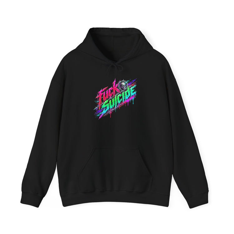 F*ck Suicide Awareness Graphic Hoodie