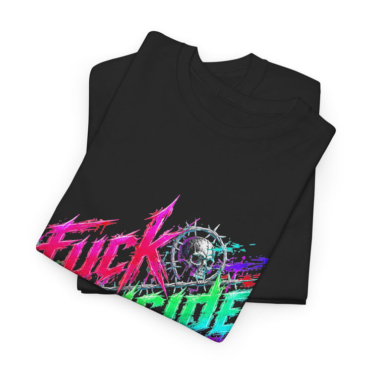F*ck Suicide Neon Splatter Tee