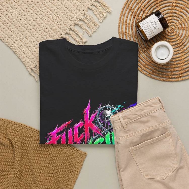 F*ck Suicide Neon Splatter Tee