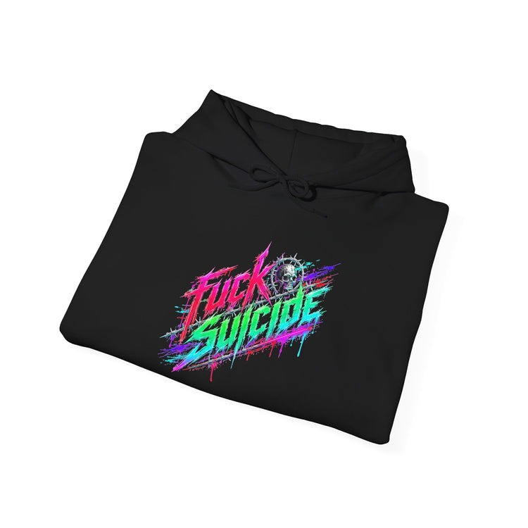 F*ck Suicide Awareness Graphic Hoodie