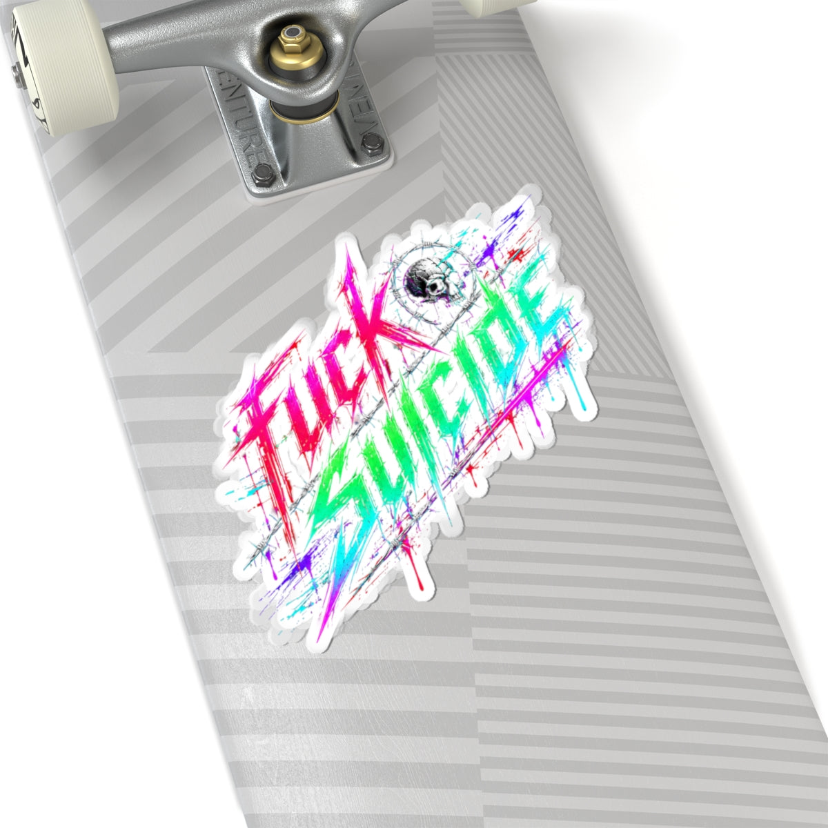 F*ck Suicide Mental Health Awareness Kiss-Cut Sticker
